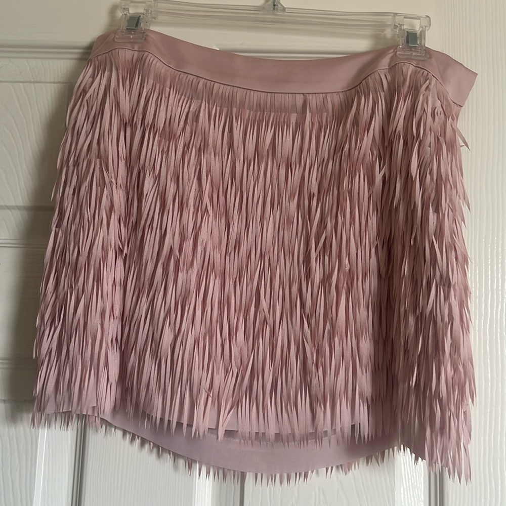 Express size 4 fringe skirt